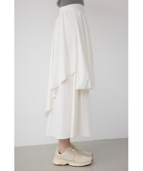 PLUS(プラス)の「【PLUS】コンビネーションレイヤードスカート(スカート・レディース・ホワイト/ブラック・SMALL/MEDIUM)」の22枚目の写真