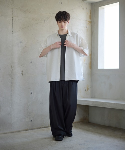 リップルプリーツレイヤードノースリーブ/タンクトップ（タンクトップ