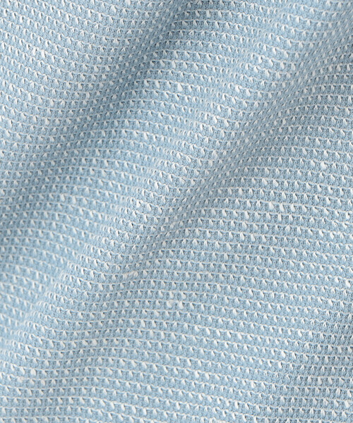 K.T KIYOKO TAKASE（キヨコタカセ）の「Ｗフェイスジャージー ノーカラージャケット（ノーカラージャケット・レディース・サックスブルー・9号）」の20枚目の写真