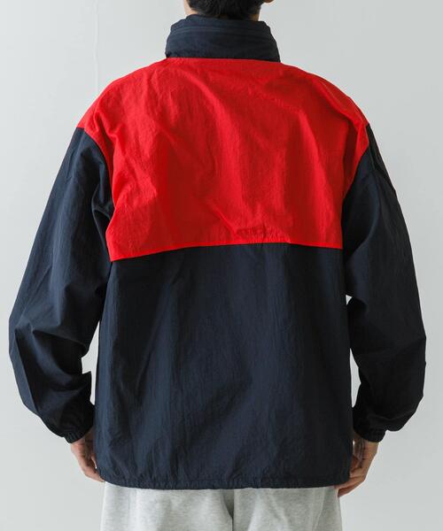 LOTTO(ロット)の「LOTTO COLORBLOCK H/ZIP BLOUSON(ブルゾン・メンズ・レッド/ネイビー・MEDIUM/LARGE/X-LARGE)」の5枚目の写真