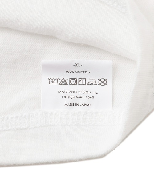 TANGTANG（タンタン）の「【TANGTANG for ADAM ET ROPE'】別注 HANDWRITING ABSTRACT（Tシャツ/カットソー・レディース・ホワイト・M）」の21枚目の写真
