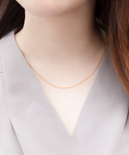 BLOOM（ブルーム）の「ステンレス ネックレス BLOOM/ブルーム（ネックレス・レディース・その他・42cm）」の4枚目の写真