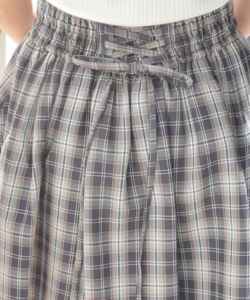 axes femme（アクシーズファム）の「ハイウエストフレアミニスカート（その他パンツ・レディース・ブラック/ブルー/ネイビー/ベージュ・FREE）」の8枚目の写真