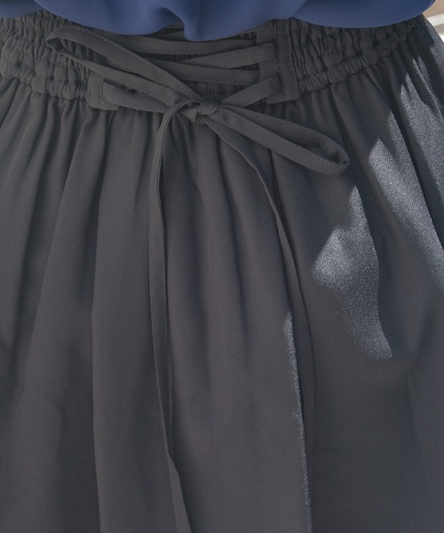 axes femme（アクシーズファム）の「ハイウエストフレアミニスカート（その他パンツ・レディース・ブラック/ブルー/ネイビー/ベージュ・FREE）」の10枚目の写真