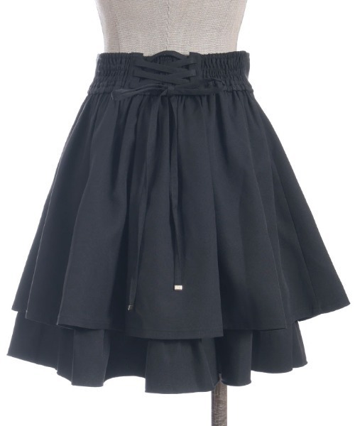 axes femme（アクシーズファム）の「ハイウエストフレアミニスカート（その他パンツ・レディース・ブラック/ブルー/ネイビー/ベージュ・FREE）」の13枚目の写真