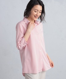 GALLORIA（ギャローリア）の「【キレメクシリーズ】さらっと快適・着心地楽々　スキッパーシャツ（シャツ/ブラウス）」