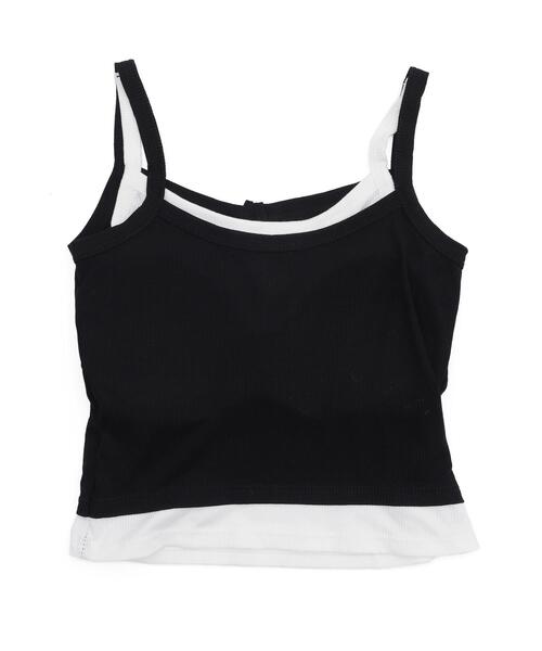 dispark（ディスパーク）の「DISPARK/リブボタンキャミソール（キャミソール・レディース・ブラウン/ブラック・FREE）」の18枚目の写真