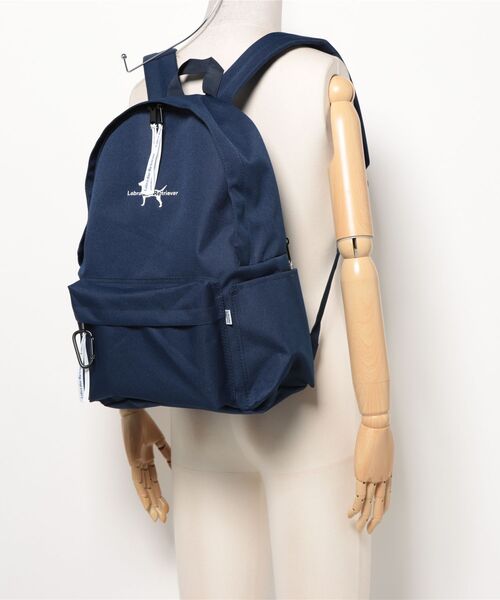 RiNc (リンク)の「【 Labrador Retriever / ラブラドールレトリバー 】 ラブラ シンプル バックパック(バックパック/リュック・レディース・ブラック/ベージュ/ネイビー・FREE)」の7枚目の写真
