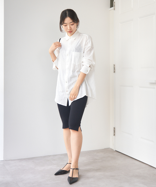 セール】ONIT/オニット MILANO RIB KNIT HALF LEGGINGS（その他