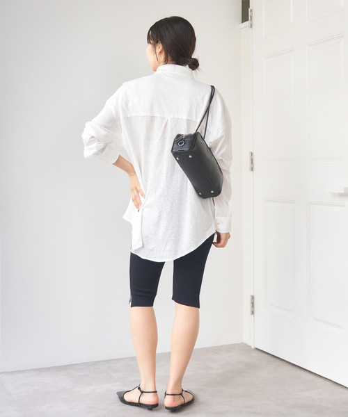 セール】ONIT/オニット MILANO RIB KNIT HALF LEGGINGS（その他