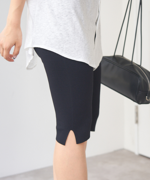 セール】ONIT/オニット MILANO RIB KNIT HALF LEGGINGS（その他