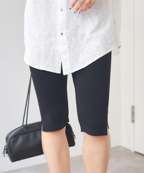 セール】ONIT/オニット MILANO RIB KNIT HALF LEGGINGS（その他