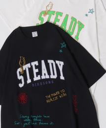 フロッキープリント」に該当するメンズのTシャツ/カットソー