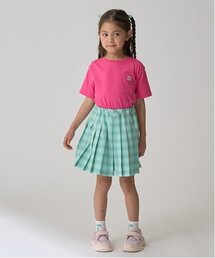 チェックプリーツキュロット