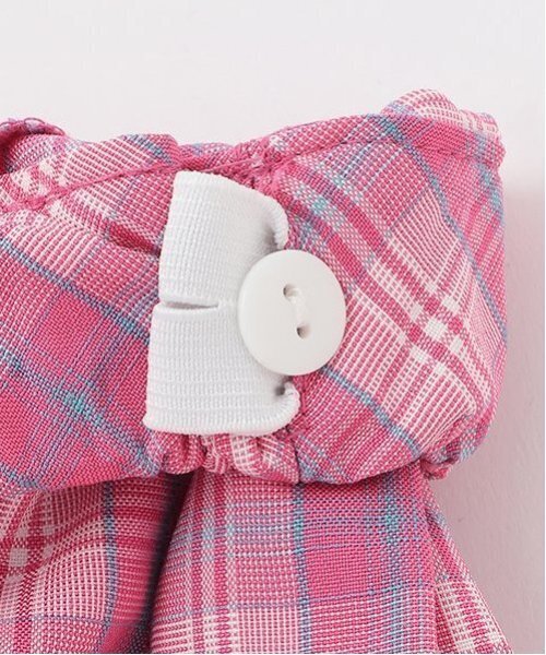 minimal（ミニマル）の「チェックプリーツキュロット（スカート・キッズ・オレンジ/ピンク/ターコイズブルー/ブラック・130cm/140cm/90cm/100cm/120cm/110cm）」の8枚目の写真