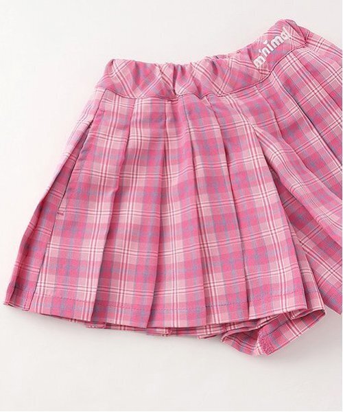 セール】チェックプリーツキュロット（スカート）｜minimal（ミニマル