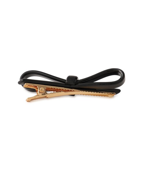 ROPE' PICNIC（ロペピクニック）の「スリムリボンヘアクリップ（バレッタ/ヘアクリップ・レディース・ブラック/オフホワイト/レッド・FREE）」の5枚目の写真