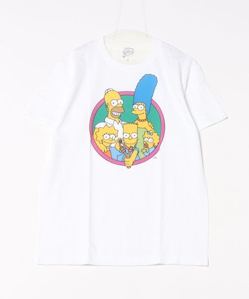 The Simpsons（ザ・シンプソンズ）の「【 The Simpsons 】 シンプソンズ キャラクターＴシャツ 25S5（Tシャツ/カットソー・レディース・ライトベージュ/ライトイエロー/グレー/ホワイト/ライトパープル/ホワイト系その他・LARGE/X-LARGE/MEDIUM）」の3枚目の写真