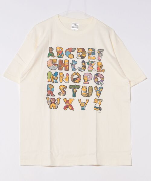 The Simpsons（ザ・シンプソンズ）の「【 The Simpsons 】 シンプソンズ キャラクターＴシャツ 25S5（Tシャツ/カットソー・レディース・ライトベージュ/ライトイエロー/グレー/ホワイト/ライトパープル/ホワイト系その他・LARGE/X-LARGE/MEDIUM）」の2枚目の写真