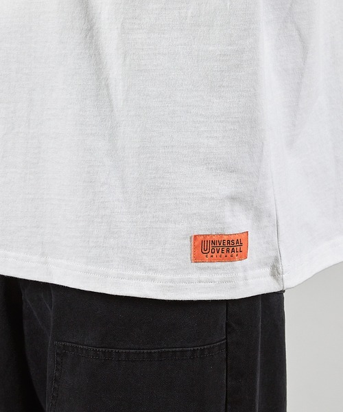 RATTLE TRAP(ラトルトラップ)の「ユニバーサルオーバーオール別注ビンテージ加工プリントTシャツ(Tシャツ/カットソー・メンズ・ホワイト/ブラック・LL/L/M/S)」の19枚目の写真