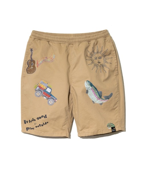 新品　go slow caravan 断ち身プリント　アンクルパンツ　3 新品 go slow caravan 断ち身プリント アンクルパンツ 3 - メルカリ