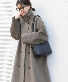 CINOH/チノ】別注 WOOL CASIMERE W FACE COAT/ウールカシミアダブル