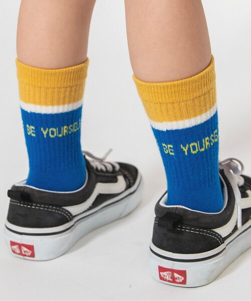 BREEZE(ブリーズ)の「【WEB限定】ロゴソックス(ソックス/靴下・キッズ・ミント/グリーン/ピンク/ブルー/オフホワイト・15 /18/21)」の5枚目の写真