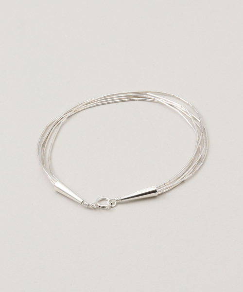 Native SilverStreams（ネイティブシルバーストリームズ）の「Native SilverStreams liquid silver bracelet 18cm（ブレスレット・レディース・シルバー・FREE）」の2枚目の写真
