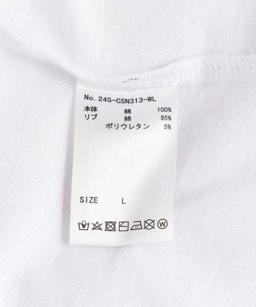 WHITELAND（ホワイトランド）の「【WEB&DEPOT限定】/WHITELAND/ホワイトランド/OWL/LOGO NS/ロゴ ノースリーブ（Tシャツ/カットソー・メンズ・ブラック/ホワイト・M/L）」の22枚目の写真