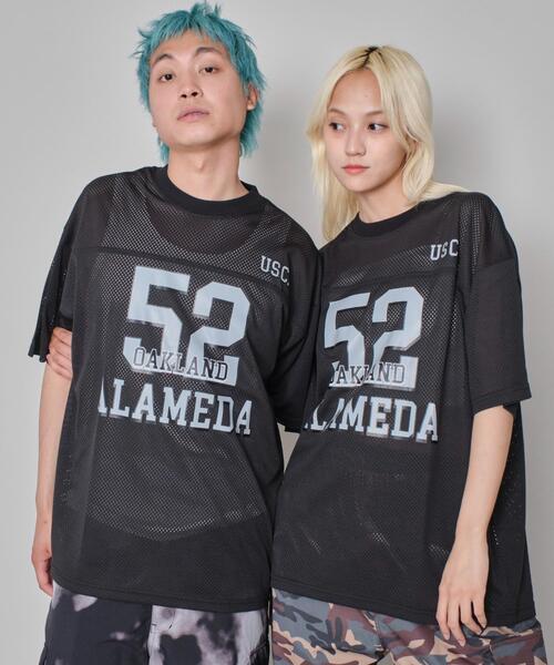 LABRAT ナンバリング mesh big T LABRAT ナンバリング mesh big T