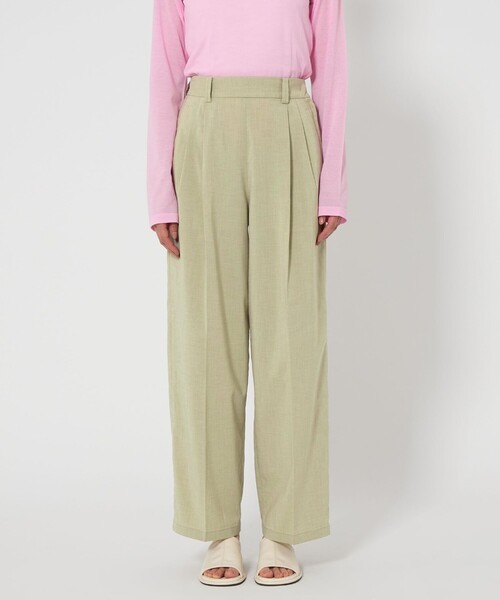 CITEN(シテン)の「<CITEN>サラサラックス2タックパンツ(スラックス・レディース・ダークグレー/ベージュ/ブラック・L/S/M)」の18枚目の写真