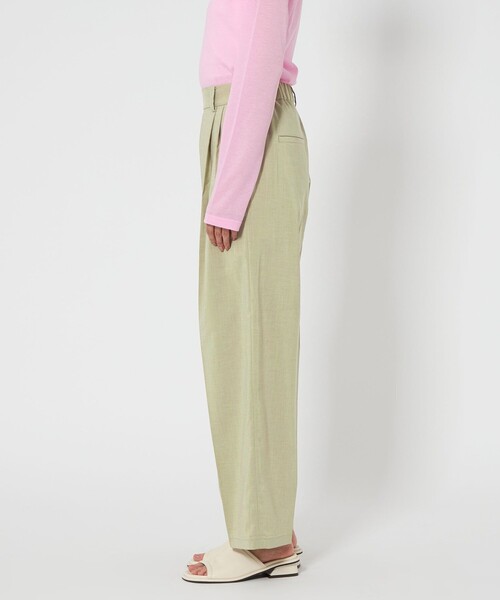 CITEN(シテン)の「<CITEN>サラサラックス2タックパンツ(スラックス・レディース・ダークグレー/ベージュ/ブラック・L/S/M)」の19枚目の写真