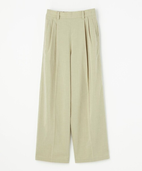 CITEN(シテン)の「<CITEN>サラサラックス2タックパンツ(スラックス・レディース・ダークグレー/ベージュ/ブラック・L/S/M)」の21枚目の写真