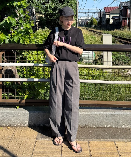 セール】＜CITEN＞サラサラックス2タックパンツ（スラックス