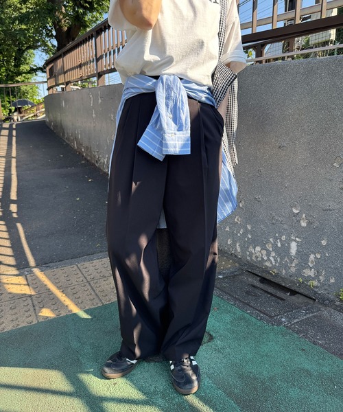 CITEN＞サラサラックス2タックパンツ（スラックス）｜CITEN