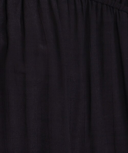 SHOO・LA・RUE（シューラルー）の「【S-LL】シャーリングが目を惹く 羽織れるスラブチュニック（チュニック・レディース・ブラック/ナチュラル/グリーン系・01/04/03/02）」の7枚目の写真