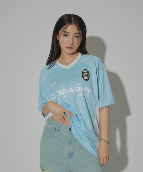 codegraphy(�R�[�h�O���t�B�[)��24H Sports Short Sleeve Jersey T-Shirt�@CBEUUTS010(T�V���c/�J�b�g�\�[)