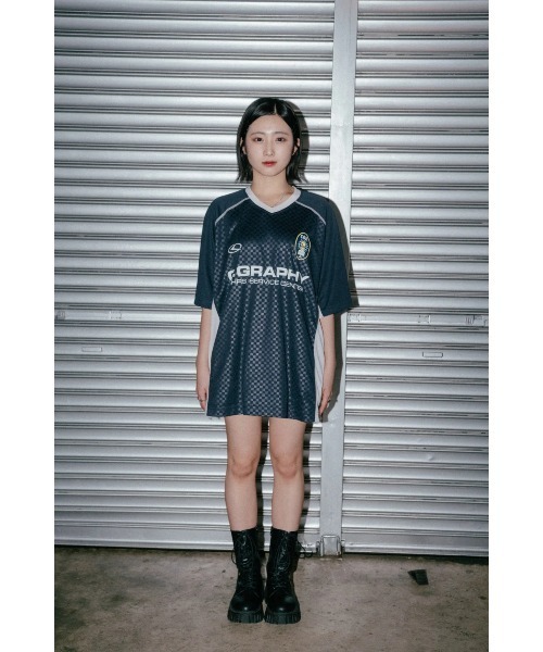 codegraphy(コードグラフィー)の「24H Sports Short Sleeve Jersey T-Shirt CBEUUTS010(Tシャツ/カットソー・メンズ・PINK/White/Navy/スカイブルー・LARGE/MEDIUM/SMALL)」の6枚目の写真