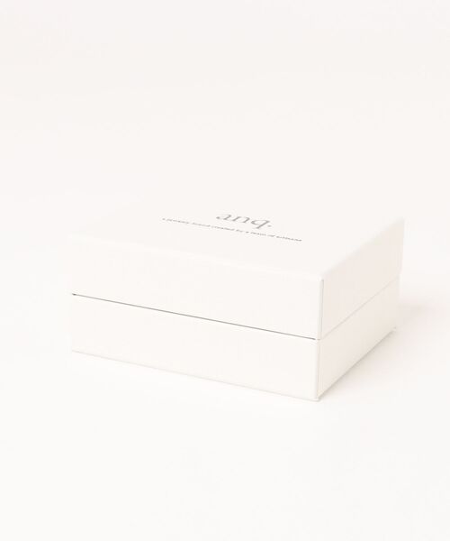 anq.（アンク）の「「anq.」SV925・グリーンオニキス/ロードライトガーネット　イヤーカフ（イヤーカフ・レディース・グリーン/ピンク・ONE SIZE）」の6枚目の写真