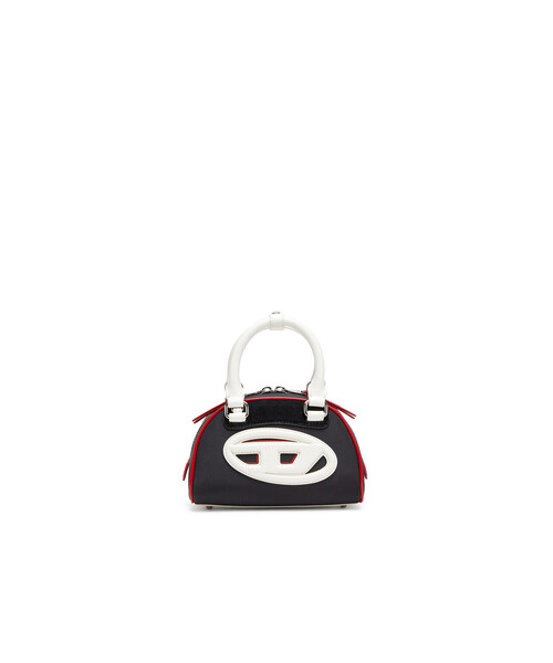 DIESEL(ディーゼル)の「ウィメンズ クロスボディバッグ 1DR 2.0 1DR DOME CROSSBODY(ショルダーバッグ・レディース・ライトブルー/マスタード/ホワイト/マルチ・UNI)」の1枚目の写真