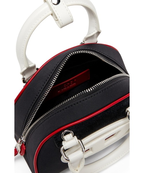 DIESEL(ディーゼル)の「ウィメンズ クロスボディバッグ 1DR 2.0 1DR DOME CROSSBODY(ショルダーバッグ・レディース・ライトブルー/マスタード/ホワイト/マルチ・UNI)」の7枚目の写真