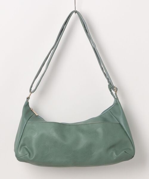 KAZZU SELECT(カッズセレクト)の「ドット柄ショルダーバッグ(ショルダーバッグ・レディース・グレイッシュベージュ/マスタード/オレンジ/グリーン・ONE SIZE)」の13枚目の写真