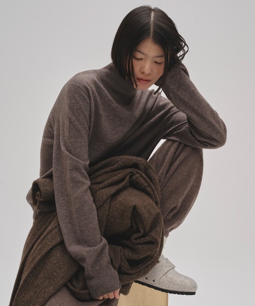 TODAYFUL（トゥデイフル）の「Wool Cashmere Turtle Knit