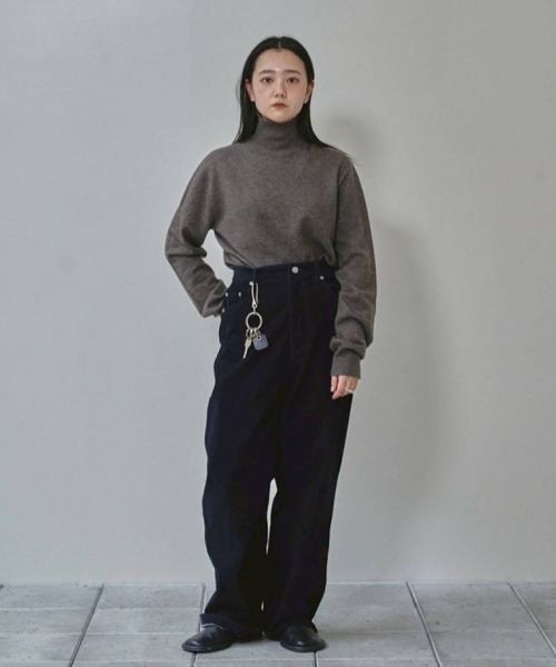 TODAYFUL（トゥデイフル）の「Wool Cashmere Turtle Knit（ニット
