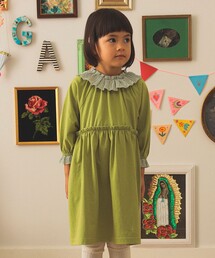 フリル スモック ワンピース(90~140cm)