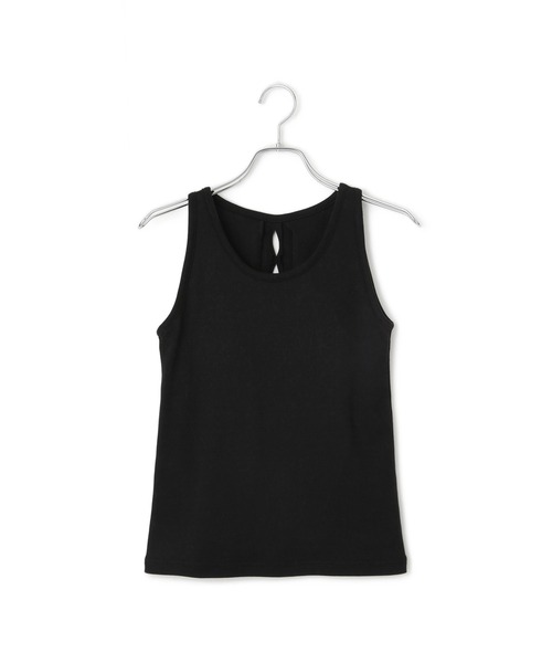 ADAM ET ROPE'（アダムエロペ）の「カップインサークルカットアメスリタンクトップ（タンクトップ・レディース・ブラック/レッド・FREE）」の22枚目の写真