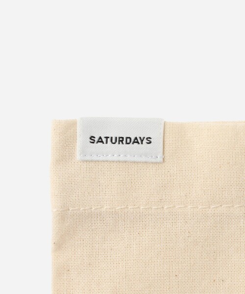 Saturdays NYC（サタデーズ ニューヨークシティ ）の「Chocomoo x Saturdays NYC Tote Bag（トートバッグ・メンズ・ブラック/ワイン/キナリ・FREE）」の14枚目の写真