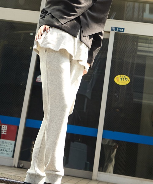 フリルデザインスウェットパンツ（スウェットパンツ）｜AVIE（アビィ