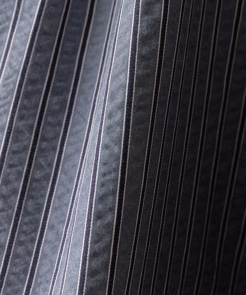 ROOPTOKYO（ループトウキョウ）の「しぼ加工 ストライプデザインハーフパンツ（その他パンツ・メンズ・ダークブルー/アイボリー・M/L）」の21枚目の写真