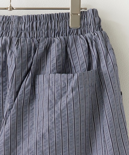 ROOPTOKYO（ループトウキョウ）の「しぼ加工 ストライプデザインハーフパンツ（その他パンツ・メンズ・ダークブルー/アイボリー・M/L）」の20枚目の写真